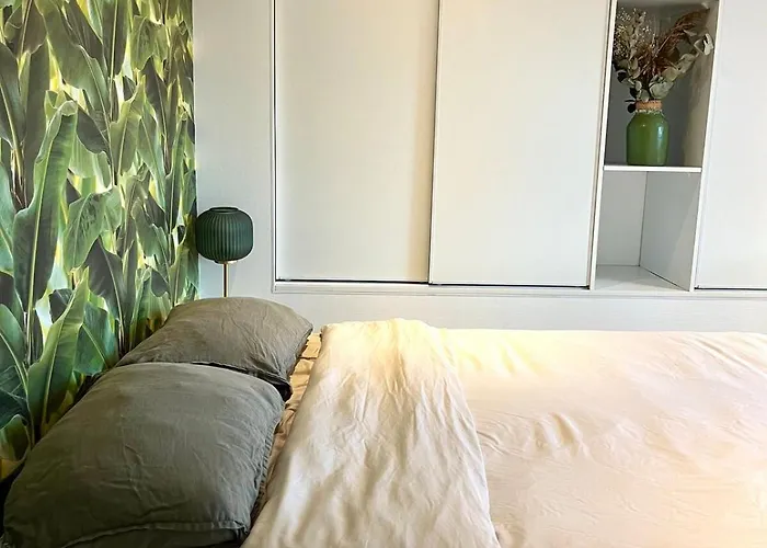 Joli Privé Jardin à 10min Des Plages